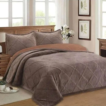 Покрывало Soho Velur Cinnamon A120136 200*230 см коричневое