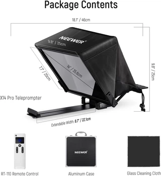 Телесуфлер NEEWER X14 PRO Черный - Уценка