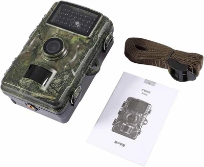 Мисливська камера DXLG DL001, нічне бачення, датчик руху, 1080P, 12MP, автономна