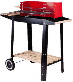 Вугільний гриль MalTec Curron RedBend GM2000S + Повітродувка 109067 (5901924247296)