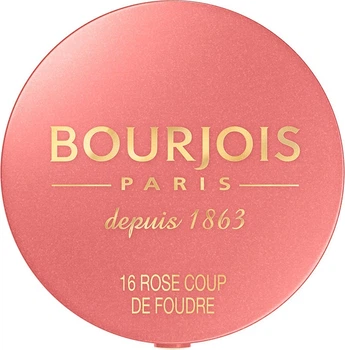 Róż do policzków Bourjois Little Round Pot Blush Depuis 16 Rose Coup De Foudre 2.5 g (3614225613302)