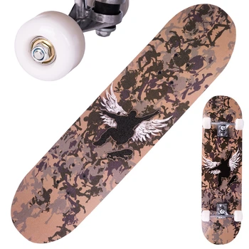 Deskorolka MalPlay Fiszka Pennyboard Świecące Koła LED z dwustronnym nadrukiem Galaxy Freedom (5901924237693)