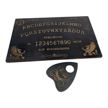 Спіритична дошка Ouija Темна, Німецька мова, 44,5×29×0,8 см