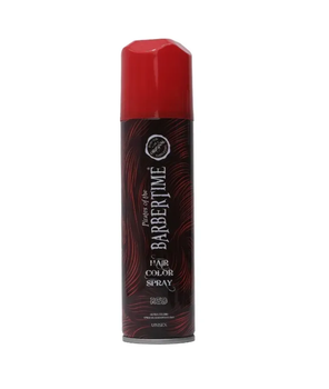 Кольоровий спрей для волосся Barbertime Pro Hair Coloring Mech Spray Red 150 мл