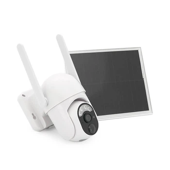 3 Мп 4G поворотна вулична відеокамера Voltronic із сонячною панеллю та вбудованими АКБ 10400mA Ubox IPPTZ14325 2.8mm