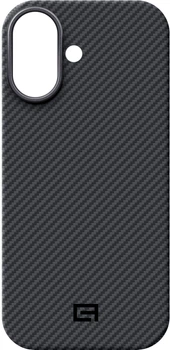 Чохол для смартфона ArmorStandart BlackIcon Aramid Twill MagCase для Apple iPhone 17 Black (ARM90148)