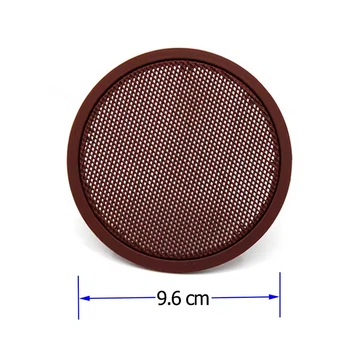 Накладка сітка динаміка передня (задня) BMW X5 X6 X3 X4 5GT E70 E71 E72 F25 F26 F07 Red Brown 51417322966
