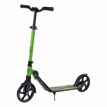 Детский самокат Best Scooter 48664, колёса PU 20 см, алюминиевая рама, зеленый
