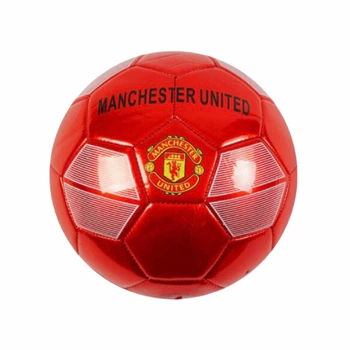 Футбольный мяч №5, мягкий PVC, 330–350 г, Manchester United, красный, C 62411-2