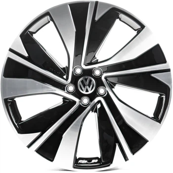 Литі диски Replica Volkswagen (VV3336) R21 W9 PCD5x112 ET34 DIA57.1 (black machined face)