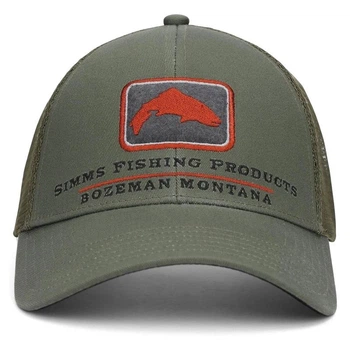 Кепка Simms Trout Icon Trucker Smokey Olive