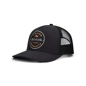Кепка Simms Double Haul Trucker Black Rounder