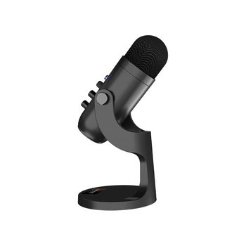 Мікрофон провідний настільний ігровий MeeTion MT-MC20 Type-C, AUX Black