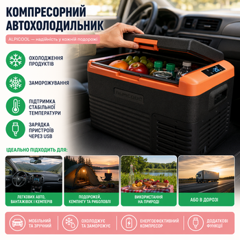 Компрессорный автохолодильник Alpicool