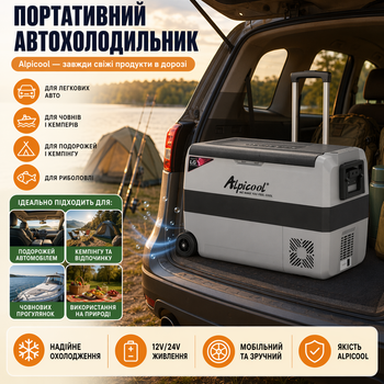 Компрессорный автохолодильник Alpicool T50