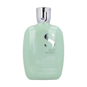 Шампунь для борьбы с перхотью AlfaParf Semi Di Lino Scalp Rebalance Purifying Low Shampoo 250 мл