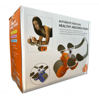 Тренажер ролик для пресса Automatic Rebound ZR818 40х25х19 см 1,6 кг