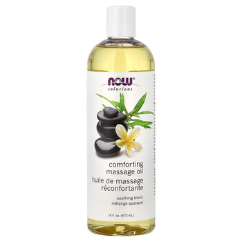 Успокаивающее массажное масло NOW Foods "Comforting Massage Oil" с витаминами (473 мл)