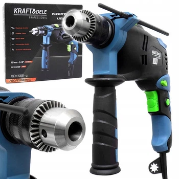 Дрель-перфоратор ударная Kraft&Dele KD1685-Z KING 1700 Вт для сверления и ремонтных работ