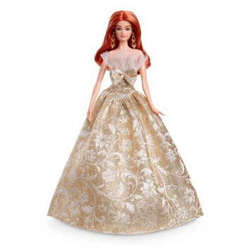 Кукла Барби коллекционная Праздничная с рыжими волосами Barbie Signature Holiday Red Hair 2025 (JBJ04) (JBJ04)