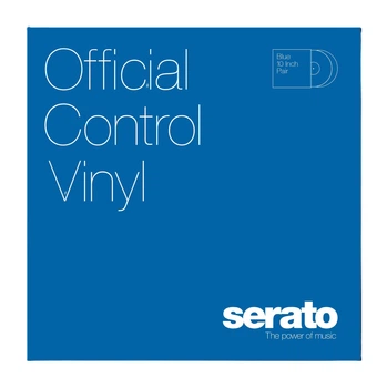 Виниловые пластинки Serato Performance Series Control Vinyl Blue 12" 2 шт