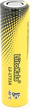 Аккумулятор 18650 Li-Ion LiitoKala Lii-LT33A, 3300mAh, 3.7V (2.5-4.2V), 18.3*64.8mm, LowTemp-40-60℃, Black/Yellow (YT44360)