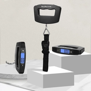 Ручные весы AND XL-1566 цифровые для багажа портативный измеритель веса