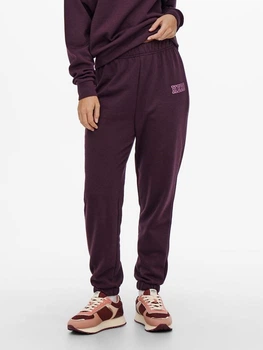 Штани ONLLULA PANT SWT 15244347-Winetasting-Print:HERO ONLY XL Бордовий 15244347-WINETASTING-PRIN XS