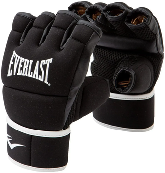 Рукавички для кікбоксингу EVERLAST CORE розмір L/XL,, чорно-білі