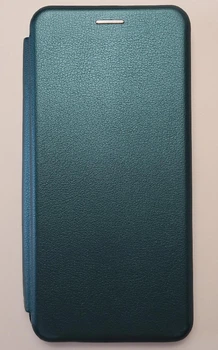 Чехол книжка Magnei для Xiaomi Redmi Note 12 на магните зеленый