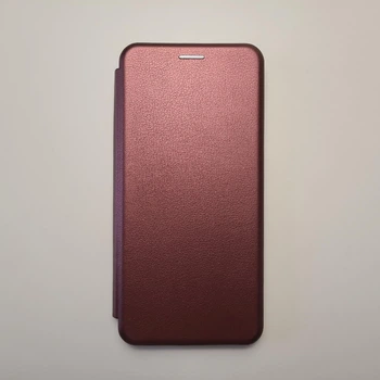 Чехол книжка Magnei для Samsung Galaxy A04, A04e с магнитом бордовый