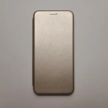Чехол книжка Magnei для Motorola G54 на магните золотой
