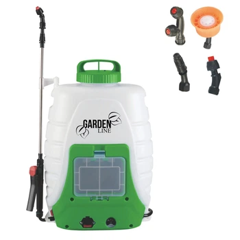 Обприскувач акумуляторний Garden Line HDPE KF-03A 18 л 12V 8Ah 3,1 л/хв ранцевий
