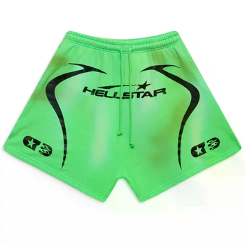 Шорти Hellstar Classic Green Logo L
