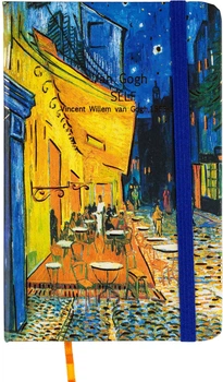 Блокнот Centrum 81145 Van Gogh Self Ночная терраса кафе А6 80 листов в линию (2000998485733)