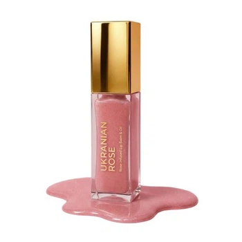 Блеск-масло для губ Ukrainian Rose Infused Lip Balm & Oil Damask Rose Нежно-розовый 7 мл