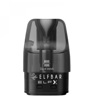 Картридж сменный Elf Bar ELFX V2 2ml Coil на сетке Dual Mesh Dual Mesh - 0.6 Ом (19259)