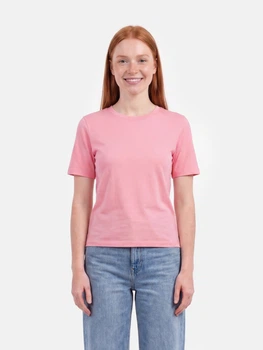 Футболка хлопковая женская ONLY 15371896 XL Romance Rose (5715871536330)