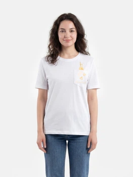 Футболка хлопковая женская ONLY 15317989 L Bright White (5715871535333)