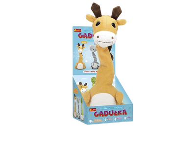 Zabawka interaktywna Smily Play Żyrafa Gadułka Tańczy Powtarza USB (00680) (5905367500680)