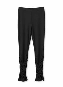 Леггинсы клеш H&M 1207564001c61 M черные (100009641)