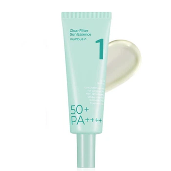 Солнцезащитная эссенция для лица Numbuzin No.1 Clear Filter Sun SPF50+ PA++++ 50 мл