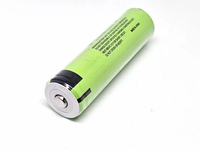 Аккумулятор без защиты Panasonic NCR18650B 3400 mAh 18650 Li-ion 8А выступающий плюс (button top)