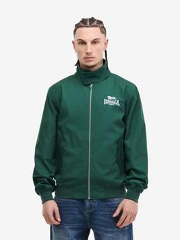 Бомбер чоловічий Lonsdale CLASSIC 110538-5101 L Bottle Green/Silver (4070376003598)