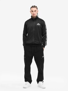 Штани-карго чоловічі Lonsdale LYNEMOUTH 117895-1513 XXL Black/Grey (4070376003086)