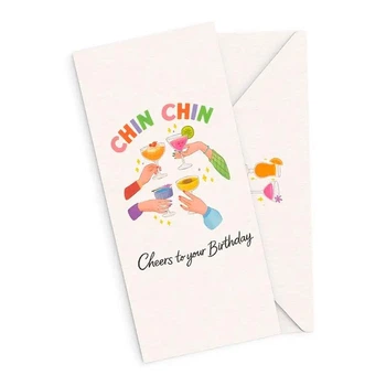 Подарочный конверт FunMi "Chin Chin" цветной 22513