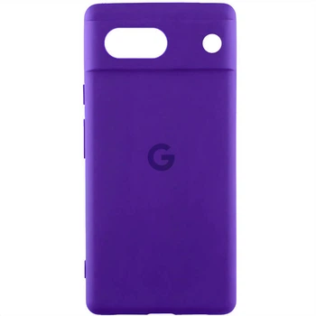Чехол Silicone Cover Lakshmi Full Camera (AAA) with Logo для Google Pixel 7a Фиолетовый / Amethyst Без бренда