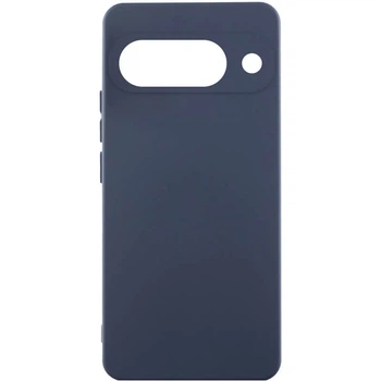 Чехол Silicone Cover Lakshmi Full Camera (AAA) для Google Pixel 9a Темно-синий / Midnight blue