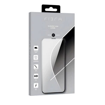 Защитное стекло FIBRA Glass iPhone 15 Plus/16 Plus Black