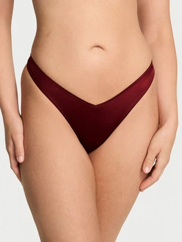 Трусики танга женские Victoria's Secret 796321935 M Бордовые (1159864315)